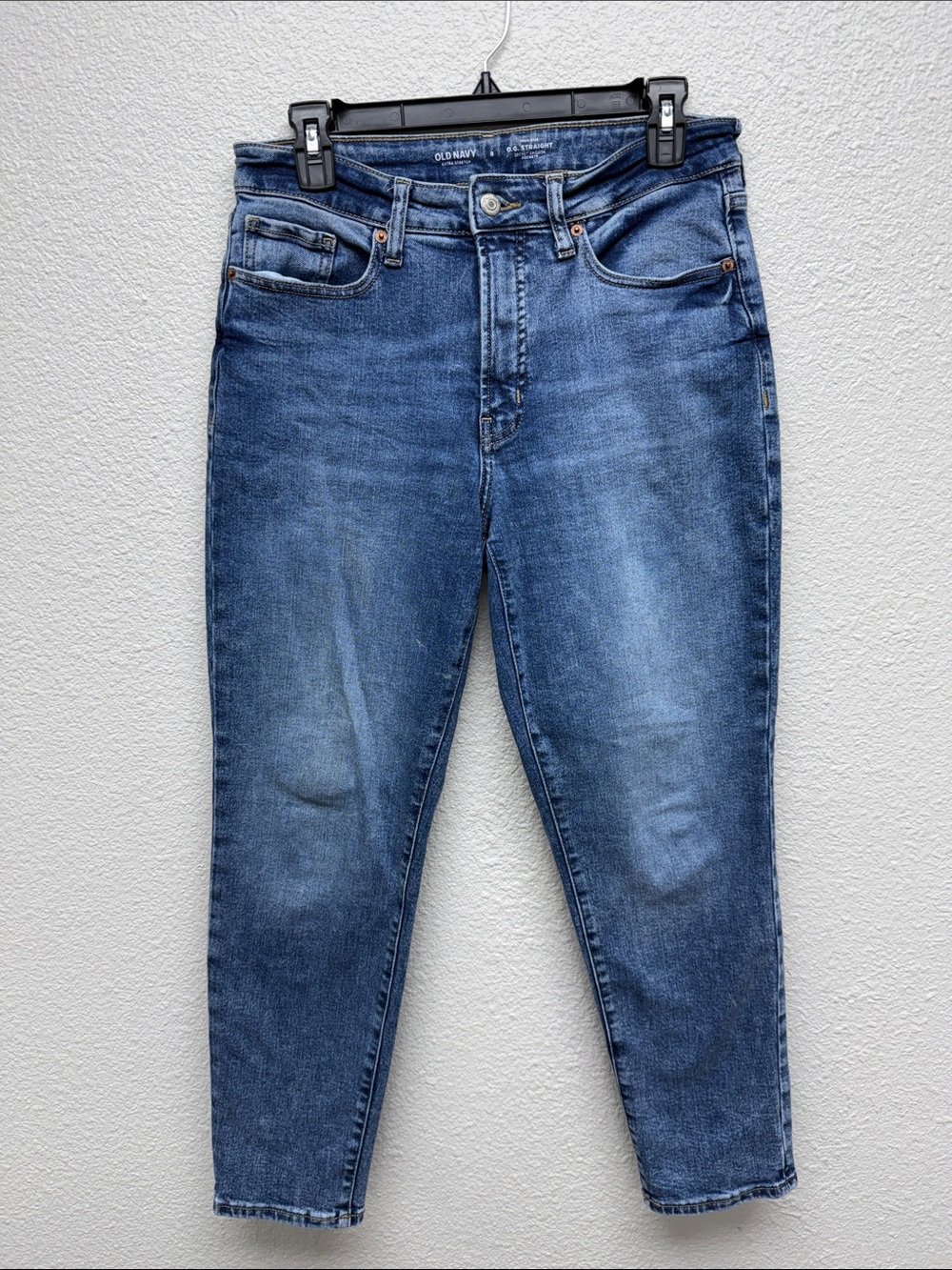 Old Navy Women’s Medium Blue Slim Straight Jeans